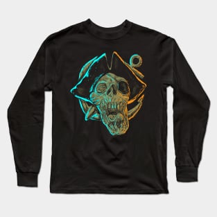 Zombie Pirate Long Sleeve T-Shirt